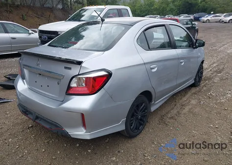 2024 Mitsubishi Mirage G4 Black Edition from USA, damaged, VIN ML32FUFJXRHF02713